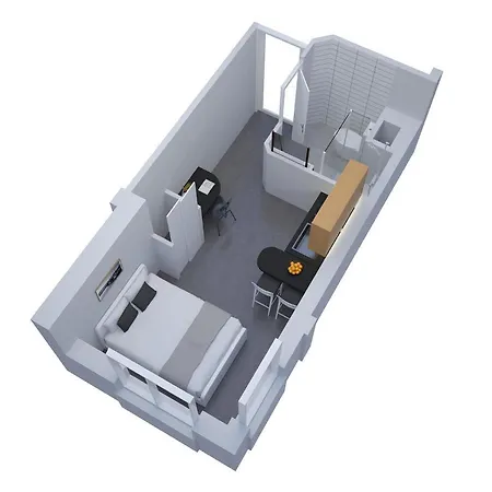 Apartment Meres, Studio Proche Memorial De